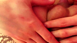 Two cute trannies in bareback POV anal cumshots.