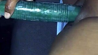 Watch kissesxxx fuck that cucumber in public and squirt everywhere!