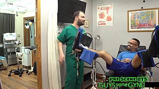 Angel Ramiraz feels humiliated in the cum clinic extraction backstage