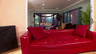 ally impaled by huge white cock, cum on face