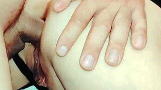 passion with my mature skinny brunette wife