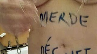 Watch this slave lick the toilets for humiliation? BDSM amateurs in action.