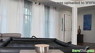 anna claire clouds will pounder - just what the doctor ordered with this petite blonde teen masseuse pounding hard!