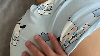 I woke up my stepsister gently