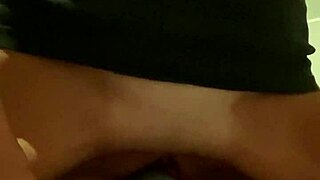 I masturbate alone with vibrator for orgasm