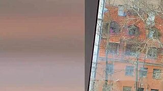 flash in hotel wellton riga 😏 latvian babe showing off