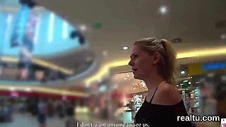 Exceptional Czech Chick Is Tempted In The Mall And Screwed In Pov