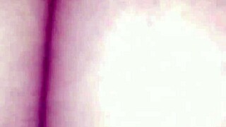 Bbw rides in reverse cowgirl position.