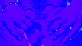 bleu room solo anal finger fucking bent over 😈