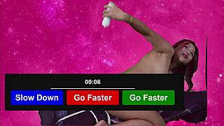 Edging challenge to cum twice in five minutes with joi.