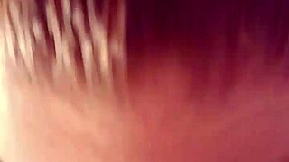 Young wife sucks cock deeply and sloppily like a bitch in homemade video