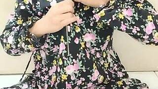 arab hijab stepsister masturbates for boyfriend