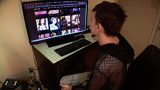 Ebony Fembot Blowjob Facial