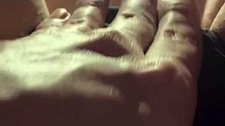 Masturbating alone in sexy homemade session