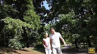 Teen Loses Wallet But Finds Crazy Sex In Hunt4k.