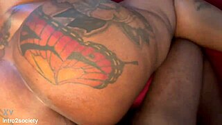 big booty country milf with tattoos and big black cock