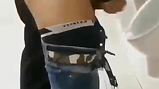 I offered my ass bareback to two teachers in the school toilet for public outdoor fun