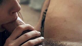 pleasure for perfect pink wet pussy in sloppy ball licking domination