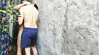 my hot shower with latina doggystyle