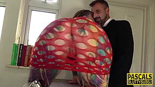 i watched tattooed submissive slut throating with choking, so intense