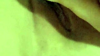 dildo covered in cum after toy play