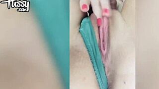 Masturbation Of Petite 18+ Teen Girl Close To Camera