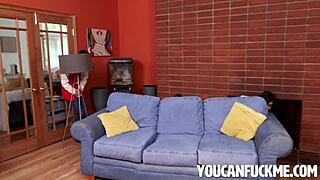 petite teen aria sloane handles connor kennedy's big cock in freeuse