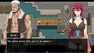 Fallen Makina Tied Up, Using Her Throat and Pussy for Dogeza to Convince Bandit Leader Bardo for Massive Facial