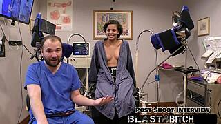 Patient Rebel Wyatt's Pussy Blasted By Doctor