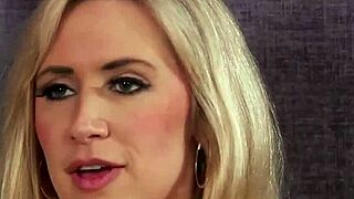 Frisky Peach Sucks Cum Load Off Face!