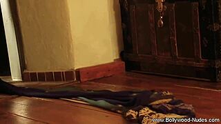 indian girlfriend tries nudity