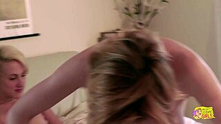 Sensual kisses or strapon action?