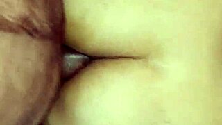 girlfriend crying while taking big cock in small ass.