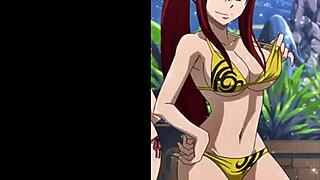 Erza Scarlet in hottest anime girls! 😍