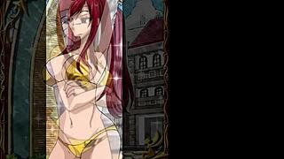 Erza Scarlet in hottest anime girls! 😍