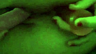 stretching tight asshole before double penetration anal with blonde teen