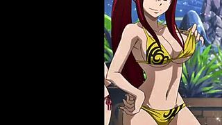 Erza Scarlet in hottest anime girls! 😍