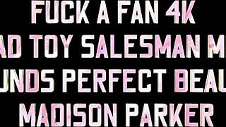 Mike from san francisco plows madison parkers tight cunt on stage