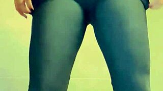 greluda enjoying a great blowjob outdoors while playing with her tits