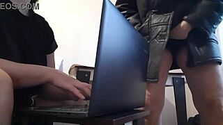 I MASTURBATE riskily near my COLLEAGUE in the OFFICE