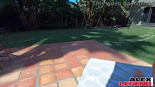 shay sight's pool party turns wild with pussy banging and deepthroat.