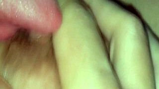 Karina sucks Lucas's big natural tits for pleasure