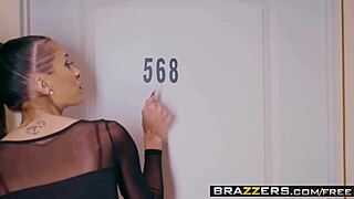 slut hotel scene with abby lee brazil and sean lawless in double penetration