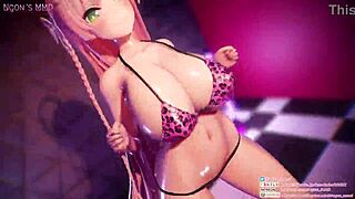 Watch Hanako's dynamic hip swing dance by ngon