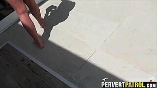 this blonde loved my cock deep in her throat