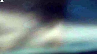 282 In Sexy Dress And Blue Thong, Cumming On Big Black Dildo