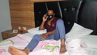 Had sex with a hook up girl due to lock down, big black cock bent over doggystyle ass big tits cowgirl riding big ass.