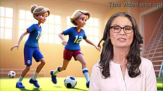 Histoire Généré Par Ia Une Maman Et Son Beau Fils Joue Au Foot