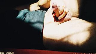 is bad wolf28 giving handjob to penis at sunset?