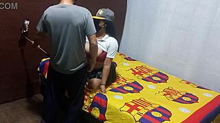 Mother in law caught masturbating asks for help in homemade sex tape